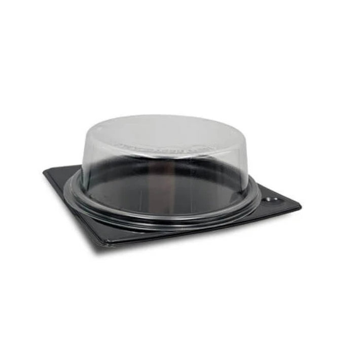 Boîte à gâteaux de diamètre 12 cm et hauteur 3,5 cm.