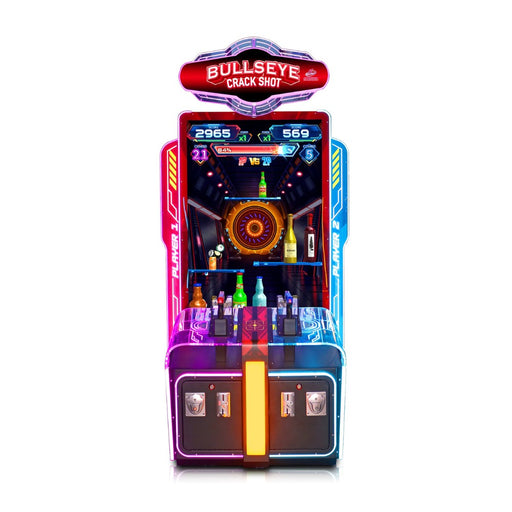 Machine d’arcade Bullseye Crack Shot Dx – Expérience immersive avec graphismes HD et modes de tir variés