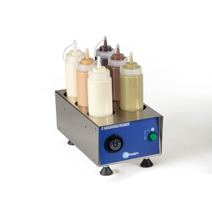 Chauffe-bouteilles professionnel Sprizzo Topping - 6 bouteilles