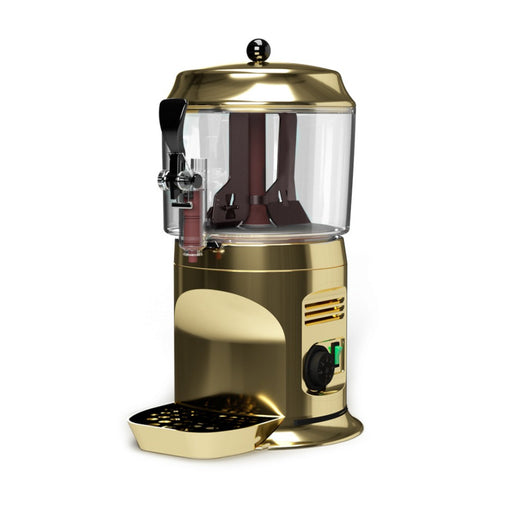 Delice 5 or – Distributeur chocolat chaud 5 L finition dorée premium