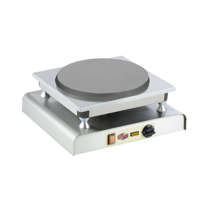 Crêpière Électrique Professionnelle Fonte Massive Dame I Neumärker - Plaque Ø 375 mm