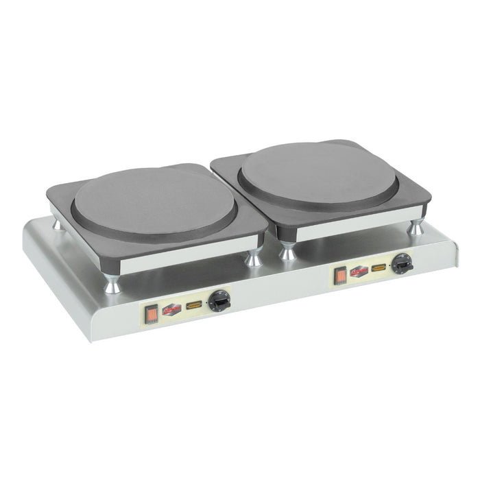 Crêpière Dame II Fonte Massive Professionnelle Neumärker - Plaques Ø 375 mm
