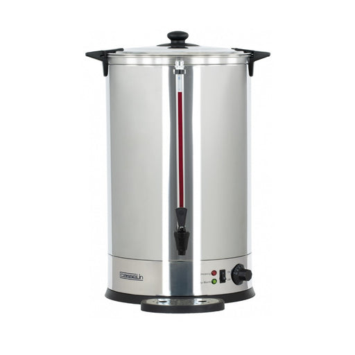 Distributeur inox 30 L – pour eau chaude, thé ou vin chaud