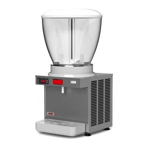 A19 Ugolini – distributeur de boissons froides 19 L vue de côté avec cuve transparente