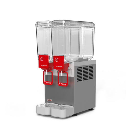 Arctic Compact 8-2 – distributeur de boissons froides double bac 8 L, vue de côté