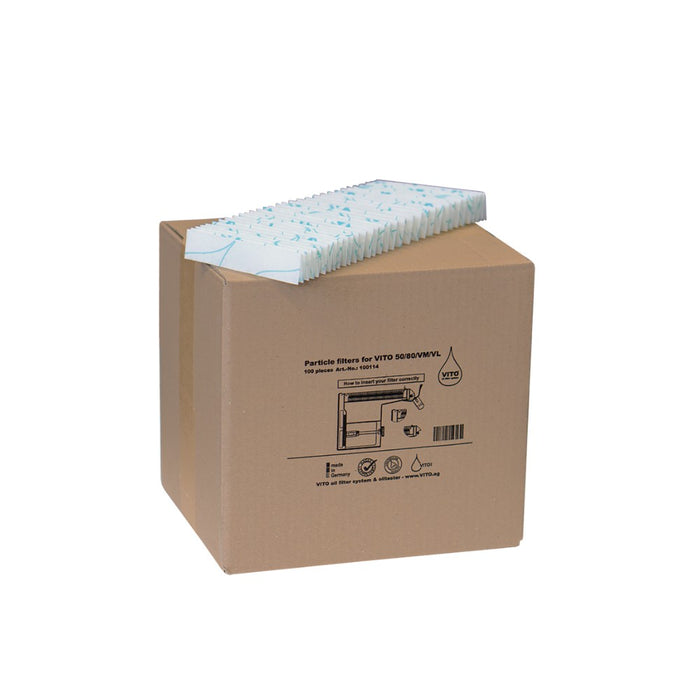 Filtre à Particules VITO V50/V80 et VM/VL - 100 Pièces