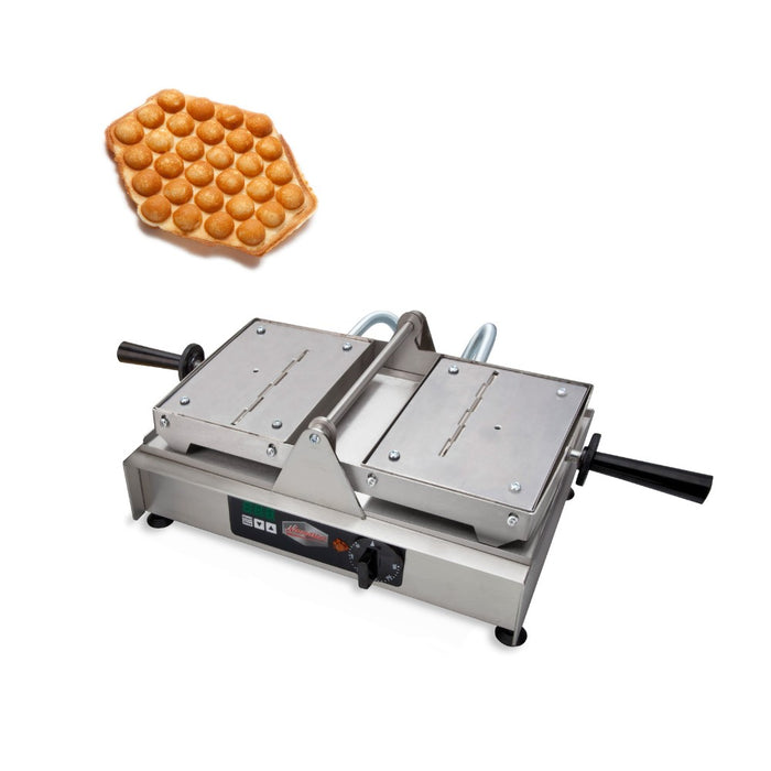 Gaufrier swing bubble waffle fabriqué par la société allemande Neumärker