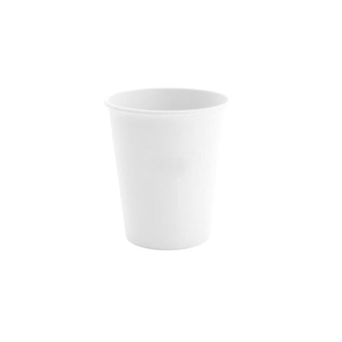 Gobelet en papier blanc de 200 ml.