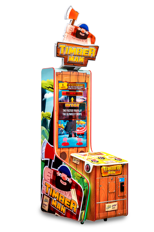 Jeu d'arcade Timberman de la marque Magic Play.
