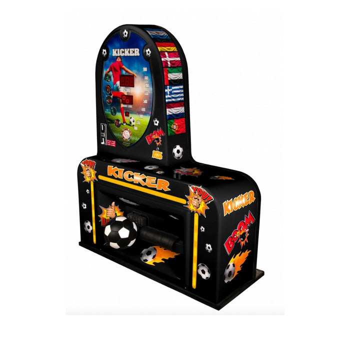 Machine à coup de pied Progames, version noire.