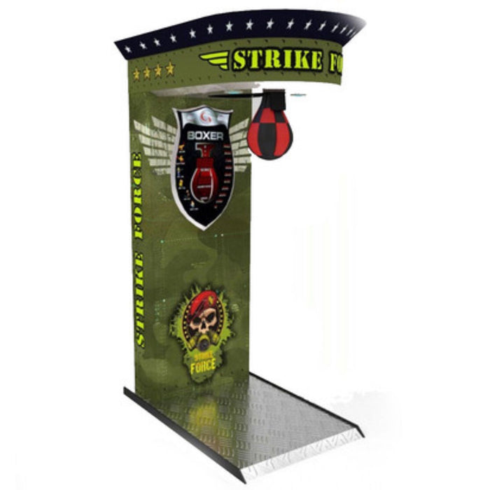 Machine à coup de poing forain Boxer Strike Force de la marque Progames.
