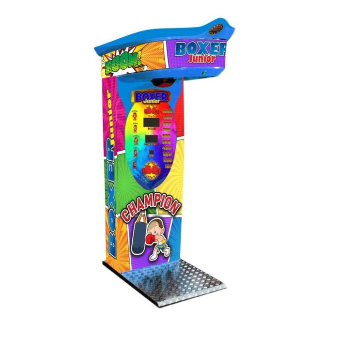 Machine à coup de poing pour enfants modèle BOXER JUNIOR bleu de la marque Natpol.