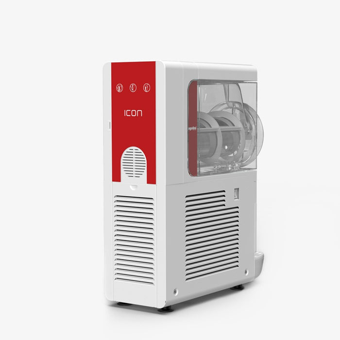 ICON 6/1 – machine à granita 6 L vue de dos avec cuve transparente