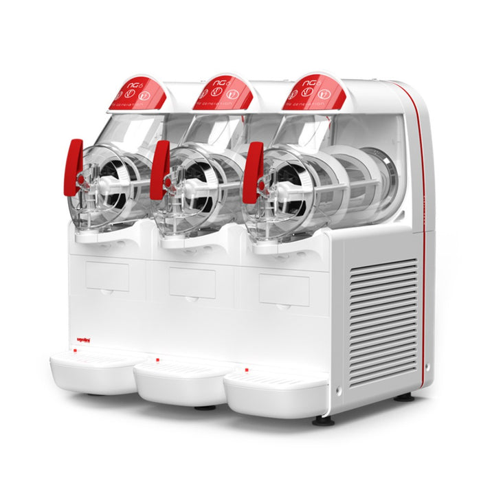 NG Easy 6/3 – machine à granita triple cuve de 6 L vue de côté