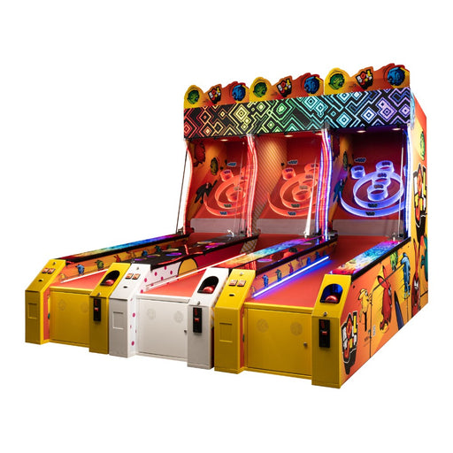Jeu d'arcade mini bowling Roll 'n' Jump 3 joueurs