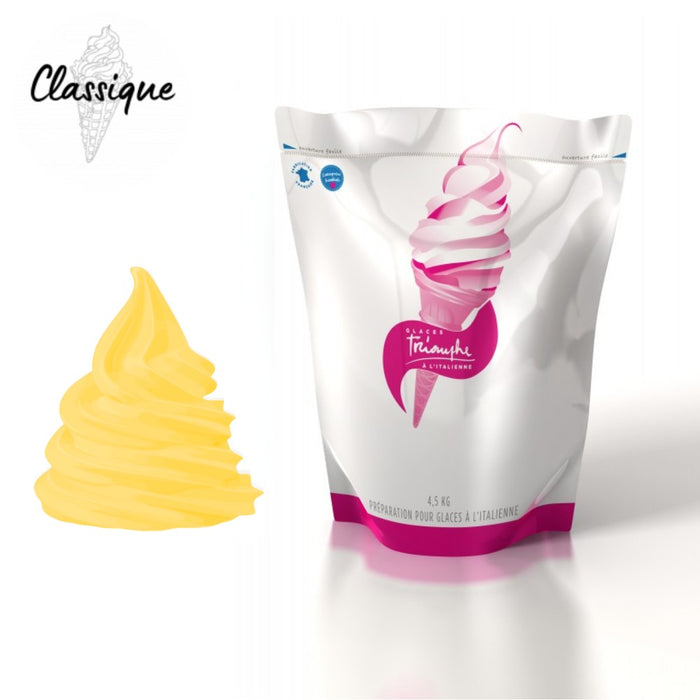 Poche souple de mix à glace liquide PASSION Triomphe prête à l’emploi.