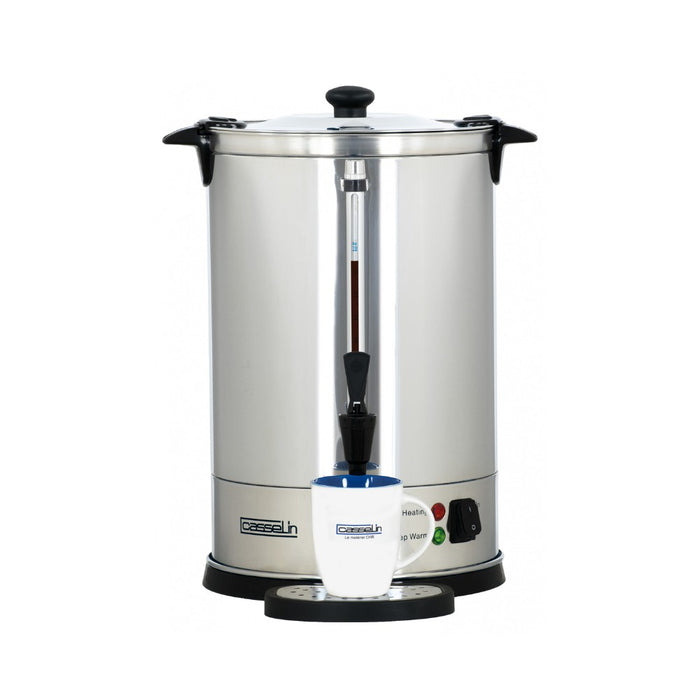 Percolateur inox 100 tasses – cuve 15 L pour café en grande quantité