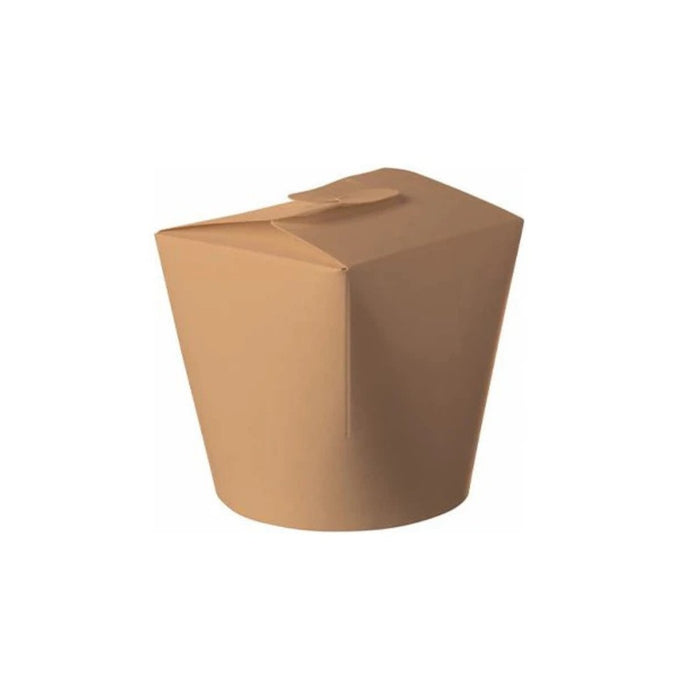 Pot à pâtes refermable et étanche, idéal pour pâtes, riz et plats à emporter. Contenance 480 ml, anti-graisse et empilable. Colis de 500 unités.