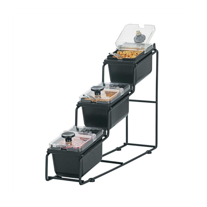 Station 3 Niveaux WireWise Server pour Distribution de Toppings