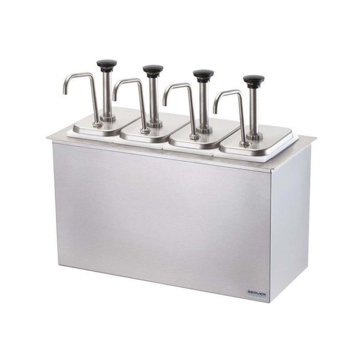 Bar à Pompes Isotherme de Comptoir Encastrable Server - 4 Sauces