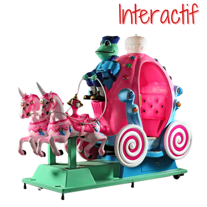 CARROSSE avec chevaux - sujet automatique
