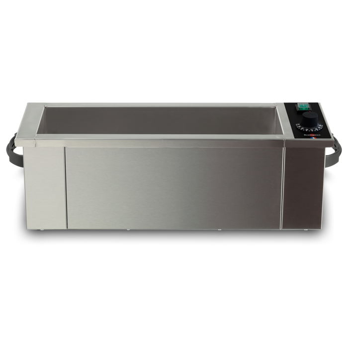 Bain-Marie électrique 3 bacs GN 1/6 ou 1 bac GN 1/6 et 1 bac GN 1/3 - 800w