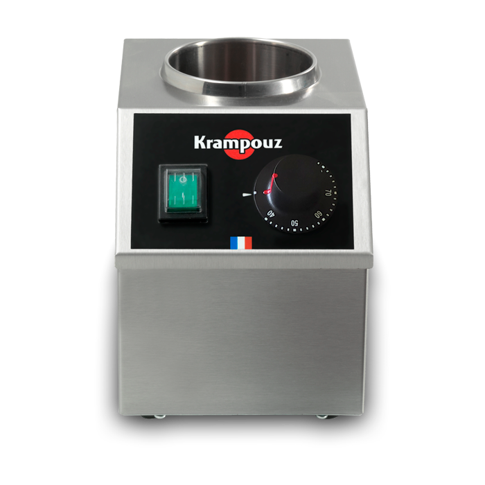 Chauffe-sauce simple en inox - 170w