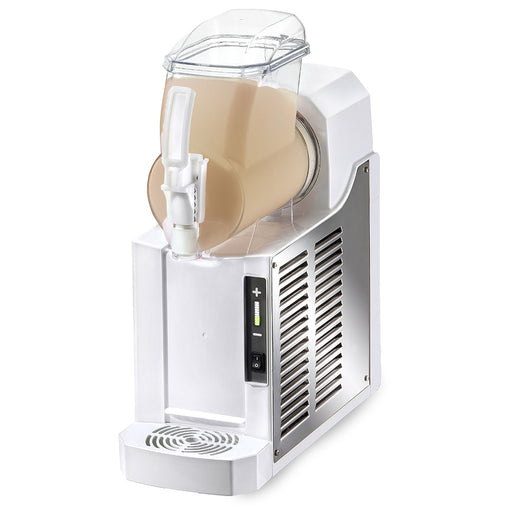 NINA 1 le révolutionnaire mini-distributeur compacte et léger de la marque SPM Drink Systems pour les crèmes froides, les granités et autres produits glacées.