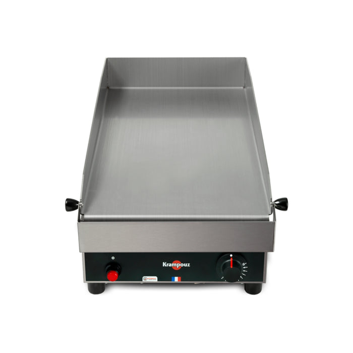 Plancha gaz profondeur - régulation thermostatique - surface de cuisson 34 x 64 cm - 4500w