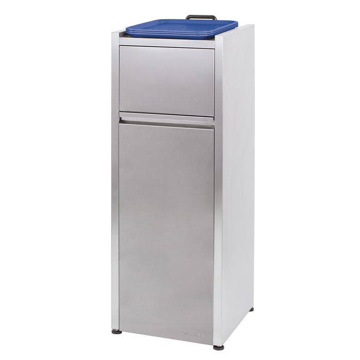 Poubelle snack inox 110L