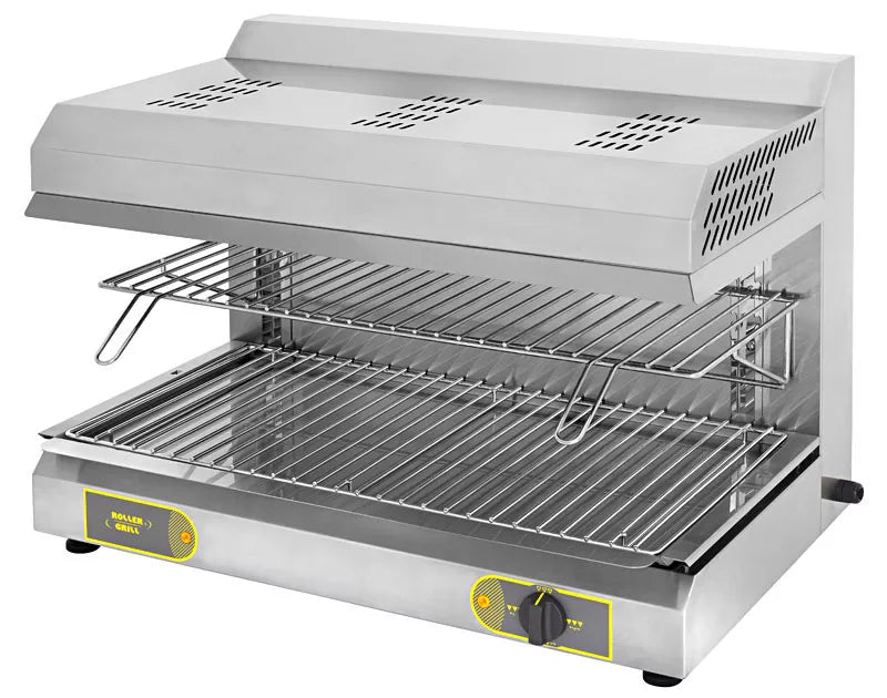 Salamandre électrique infrarouge SEF 800 Q avec toit fixe - 3 zones indépendantes - 800x640x590 mm - 4500w