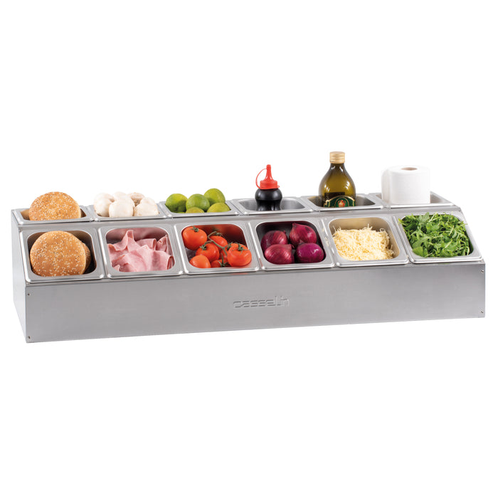 Support pour 12 bacs GN 12 X 1/6 2 rangs
