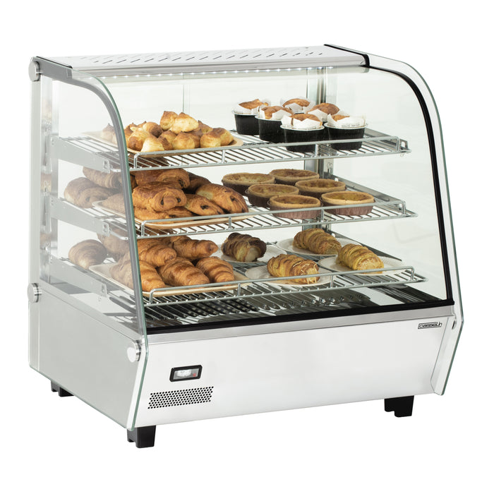 Vitrine chauffante - 120L - 1100w