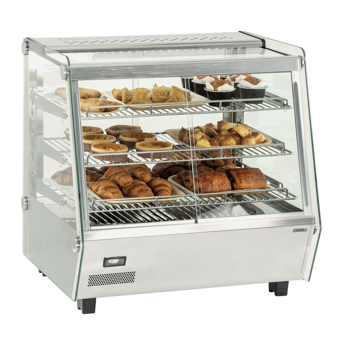 Vitrine chauffante - 125L - 1100w