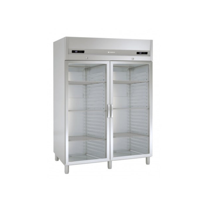 Armoire positive GN2/1 AGRE-1002-PF - 2 portes vitrées - 1404 L