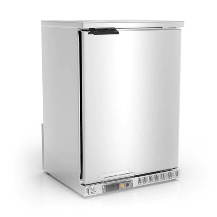 Arrière-bar positif 1 porte pleine battante NRH-150-LI - 620x520x850 mm - 130 L