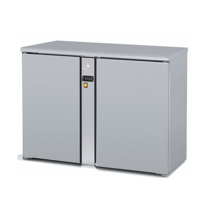 Arrière-bar positif 2 portes pleines battantes SBIP-120 - 325 L