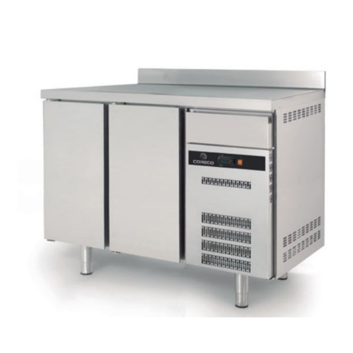 Arrière-bar positif 600 S-LINE- FSR-150-S - 2 portes pleines - 1495x600x1040 mm - 325 L