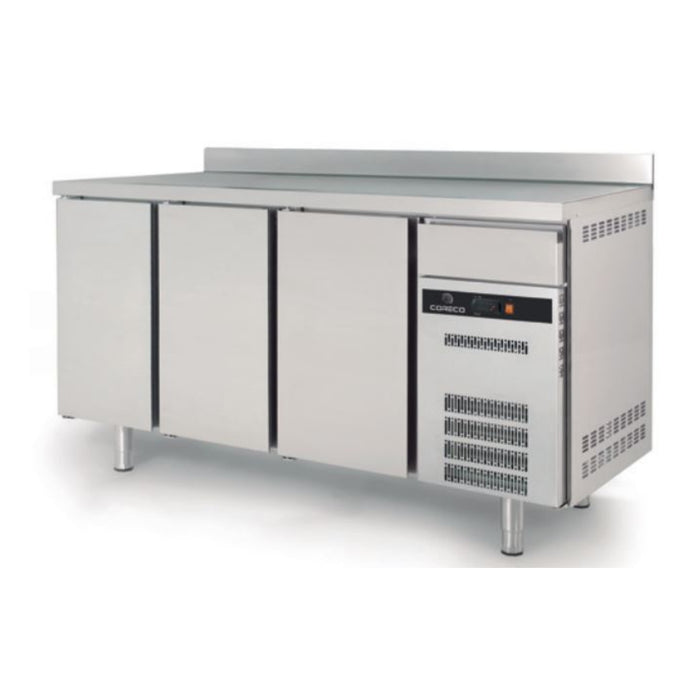 Arrière-bar positif 600 S-LINE - FSR-200-S - 3 portes pleines - 2020x600x1040 mm - 504 L