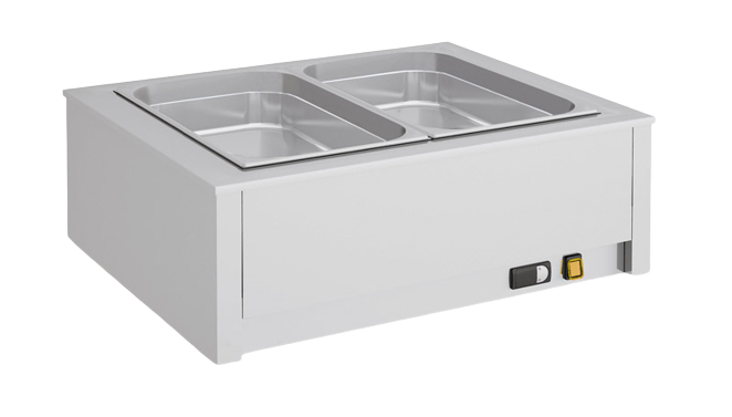 Bain-marie BMMS-2GN 2 bacs GN1/1 - 800w