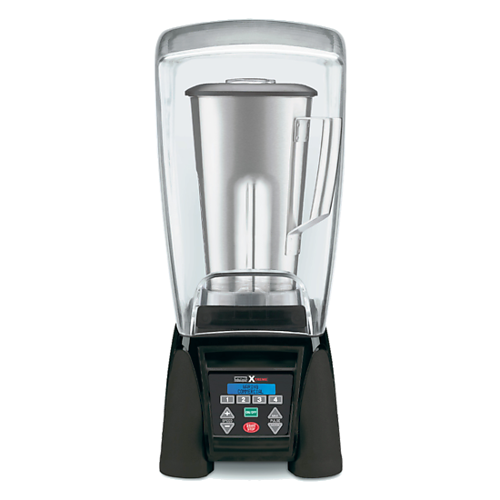 Blender professionnel haut débit programmable avec vitesse variable et timer MX1500XTXSEE - récipient copolyester de 2L et cloche acoustique - 1560w