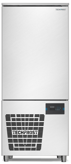 Cellule de refroidissement et de congélation E-15 - 15 plateaux GN 1/1 - 600X400 - 820x8000x1949 mm - 3800w