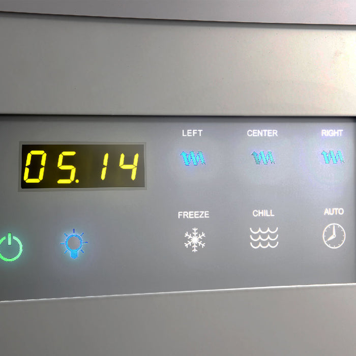 Machine à granita IPRO 1 électronique avec éclairage LED - 1x11L - 450w