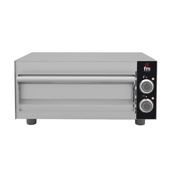 Four à pizza STZ-133 - 1 chambre Ø350 mm - 535x535x261 mm - 2000w
