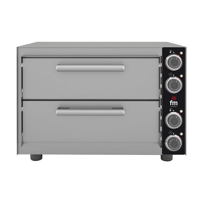 Four à pizza STZ-233 - 2 pizzas Ø350 mm - 535x535x390 mm - 3000w