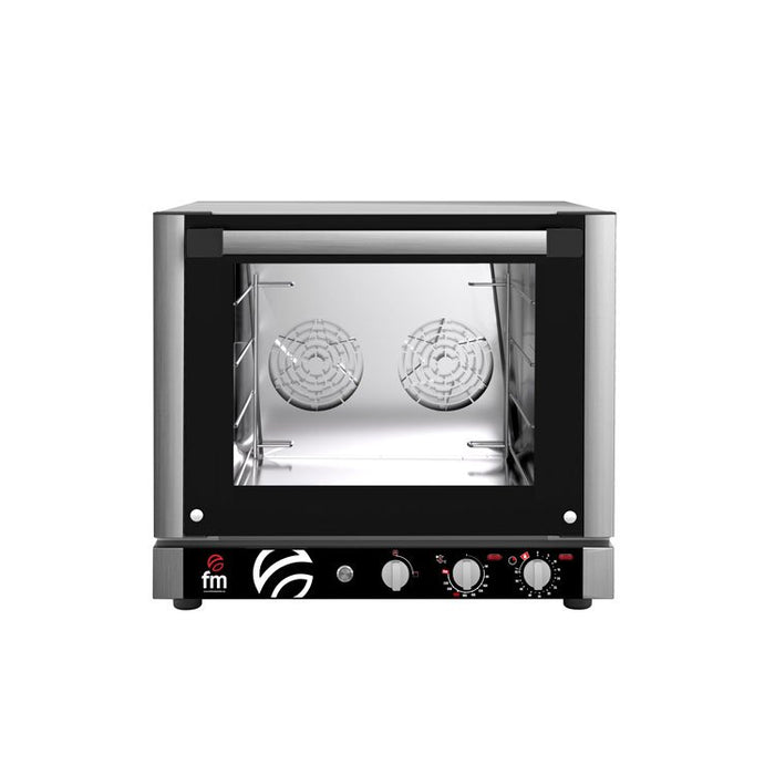 Four électrique à air pulsé RX 424 HG avec humidificateur et grill - capacité de 4 grilles 480X340 OU 4 GN 2/3 - 3100w