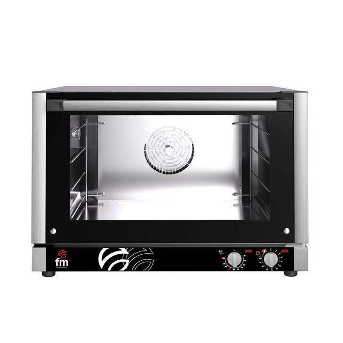 Four électrique à air pulsé RX 604 H avec humidificateur - capacité de 4 grilles 600x400 ou 4 GN 1/1 - 5700w