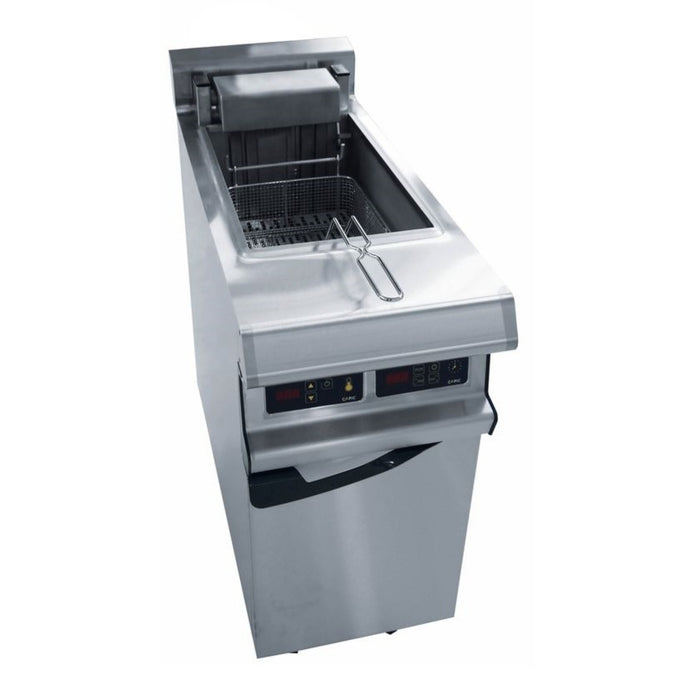 Friteuse électrique C20 sur placard fermé - 20 L - 50 kg/h - 400x836x900 mm - 20 kW