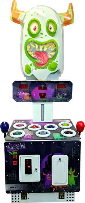 Jeu d'arcade pour enfants Little Ghost avec façade de le marque Wik.