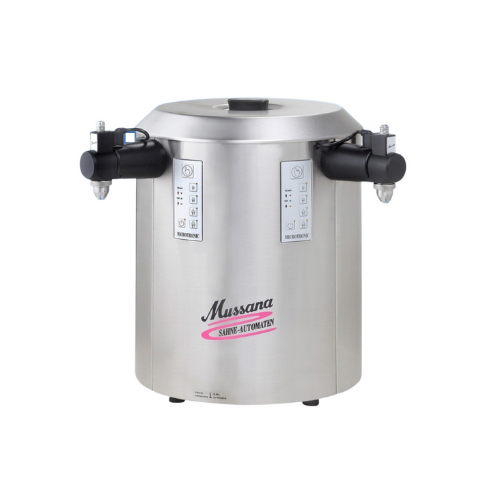 Machine à chantilly - Duo v2 - 2x6L - Inox - 500w
